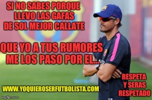 Por Que Luis Enrique Lleva Gafas De Sol En Los Entrenamientos?